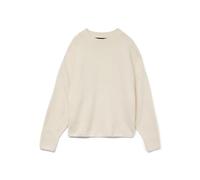 Vero Moda Femme Vmboom À Col Rond GA Noos Pull en Tricot, Birch, XL EU