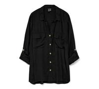 Vero Moda Femme Vmbumpy L/S Shirt New Noos Blouse, Noir, XL EU
