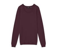 VERO MODA Femme Vmcare Structure O-Cou Blou GA Noos Pull Fin, Vin, XL EU