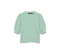 Vero Moda Femme Vmdoffy 2/4 O-Neck Pullover GA Noos, Œuf D'oiseau Vert/Détail : Mélangé, XS EU