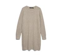 Vero Moda Femme Vmdoffy Ls O-Neck Dress GA Noos Robe, Encre Sépia/Détails : Mélange., S EU