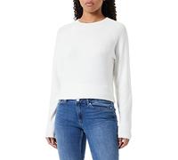 Vero Moda Femme Vmdoffy O-Neck Blouse GA Noos Pull-Over, Blanc Neige - Détails : Mélangé, XS EU