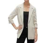 Vero Moda Femme Vmfrida Regular Noos Blazer, Flocons D'avoine/Détails : Mélange., 44 EU