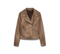 Vero Moda Veste courte en cuir Jose Femme Marron M