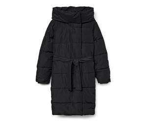 VERO MODA Femme Vmleoniekate Coat Ga Noos Manteau, Noir, M EU