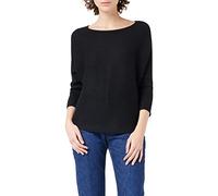 Vero Moda Femme Vmnora 3/4 Boatneck Blouse Noos Pull, Noir (Black), L EU