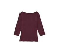 Vero Moda Femme Vmpanda 3/4 Top JRS Noos T-Shirt Manches Longues, Vin, S EU