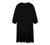 Vero Moda Femme Vmpretty 3/4 Tunic Noos Robe, Noir, S EU