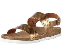 VERO MODA Femme Vmsara Sandales en Cuir Mules, Marron cuivré, 38 EU
