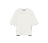 Vero Moda Femme Vmsilje Pull Oversize 2/4 O-NCK GA Noos, Snow White, L EU