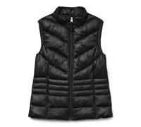 Vero Moda Femme Vmsorayasiv Aw23 Short Waistcoat Boos Gilet , Schwarz,S