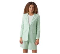 Vero Moda Femme Vmzelda L/S Noos Blazer, Vert Brouillard, 38 EU