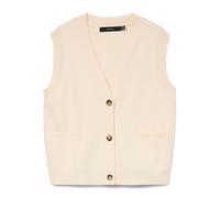 VERO MODA Gilet 'SABA' crème, Taille XL