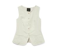 VERO MODA Gilet 'VMMikela' beige clair, Taille S