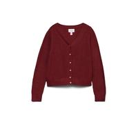 Vero Moda Girl Cardigan 'VMNEWLEX' rouge, Taille 146-152