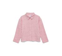 Vero Moda Girl Chemisier 'VMAnnie' rose clair / blanc, Taille 128