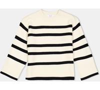 Vero Moda Girl Kids' Mo Saba Crew Neck Jumper Bouleau/Noir 7-8 (S) Female