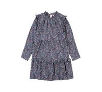 Vero Moda Girl Robe gris / vert foncé / rouge foncé, Taille 164