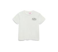 Vero Moda Girl T-Shirt 'VMZANDRA CATY' jaune / rose clair / noir / blanc, Taille 158-164