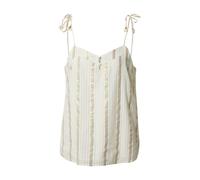 VERO MODA Haut 'SAVANNAH' beige / or / jade / rose, Taille XS