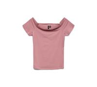 VERO MODA Haut-t-Shirt Femmes épaules Nues Manches Courtes - Top à la Mode préféré pour Chaque Jour, Couleurs:Rose-Vieux, Taille:M