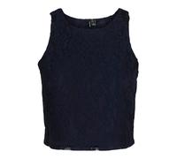 VERO MODA Vmmila SL Crop Top JRS Ce GA Haut, Blazer Bleu Marine, L Femmes
