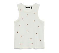 VERO MODA Haut 'VMNAJA' vert / rouge clair / blanc, Taille M