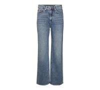 Vero Moda Jean Large pour Femme, Medium Blue Denim/Detail:Tinted, 30W x 32L