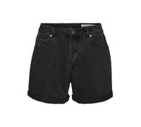 VERO MODA Vmzuri HR Loose Shorts Mix Noos, Jean Noir, XS Femme