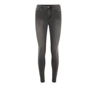 Vero Moda Tanya Normal Waist Slim Piping Jeans Gris L / 32 Femme
