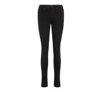 Vero Moda Jean Tanya - taille normale, slim, passepoil - Noir - Femme M/32