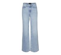 Vero Moda Jean Tessa RA339 – Coupe droite, taille haute – Bleu 28/32 Femme