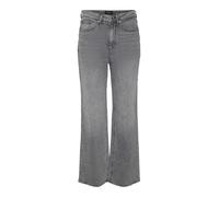 Vêtements Vero Moda VMTESSA HR WIDE JEANS RA206 GA NOOS pour Accessoires 29 X 30 Gris