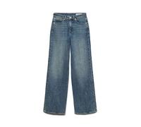 VERO MODA Vmtessa Jean HR Wide Ra394 GA Noos Large, Medium Blue Denim/Detail:Tinted, 31W x 30L Femme
