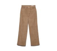 VERO MODA Jean VMTESSA pour Femme, Coupe Large, Taille Haute, Gris Clair, 30W / 32L