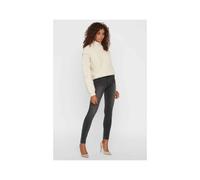 Vero Moda Jean Tanya Skinny passepoil Gris L30 Taille X-Small Femme