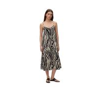 Vero Moda Jesmilo Calf Sleeveless Midi Dress Blanc,Noir L Femme