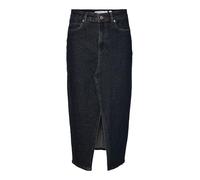 VERO MODA Jupe en Denim VMVERI Taille Haute Jupe Longue Dark Blue Denim XL Dark Blue Denim XL