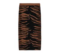 VERO MODA Jupe 'NANCY' marron / noir, Taille 38