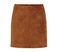 Vero Moda Jupe Donna Dina en faux-suède Noos Marron Taille L Femme