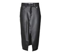 VERO MODA Vmveri HR Calf Pl Noos Jupe, Noir, XS Femme