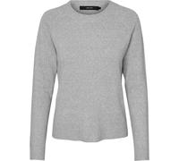 Vero Moda Knitted Pullover Lt Gris Melange 14 Female