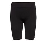 VERO MODA VMJACKIE Shorts Seamless GA Noos, Noir, M/L Femme