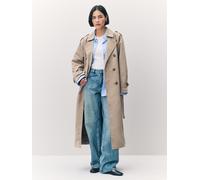 VERO MODA Long Belted Trench Coat naturel FR 36 (EU 34)