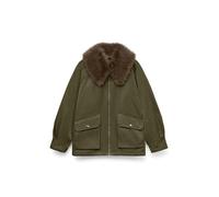 VERO MODA Manteau d’hiver '10333552' vert, Taille L