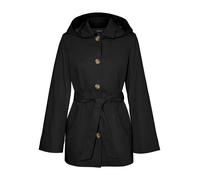 VERO MODA Manteau mi-saison 'CHELSEA' noir, Taille XS
