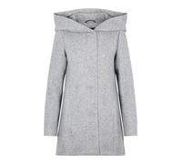 VERO MODA Manteau mi-saison 'Done' gris chiné, Taille XS