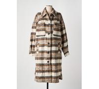 vero moda manteaux femme de couleur marron 38