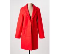 vero moda manteaux femme de couleur rouge 42