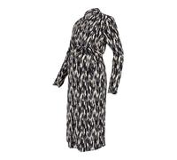 Vero Moda Maternity Robe-chemise 'Easy' beige / marine, Taille 34
